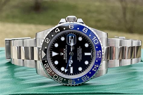 rolex gmt batman discontinued|rolex gmt batman retail price.